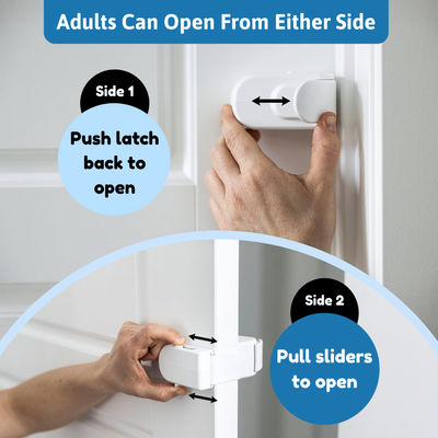 HuggLock™ Snap-On Door Lock